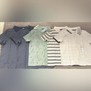 NWT Cat & Jack boys 10/12 polo bundle